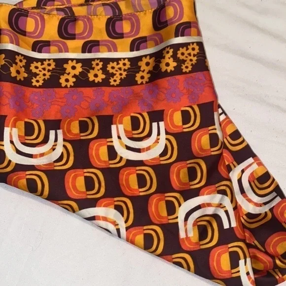 ZARA WOMAN PRINTED HANDKERCHIEF SATIN SCARF NEW WITH TAGS - Picture 7 of 12